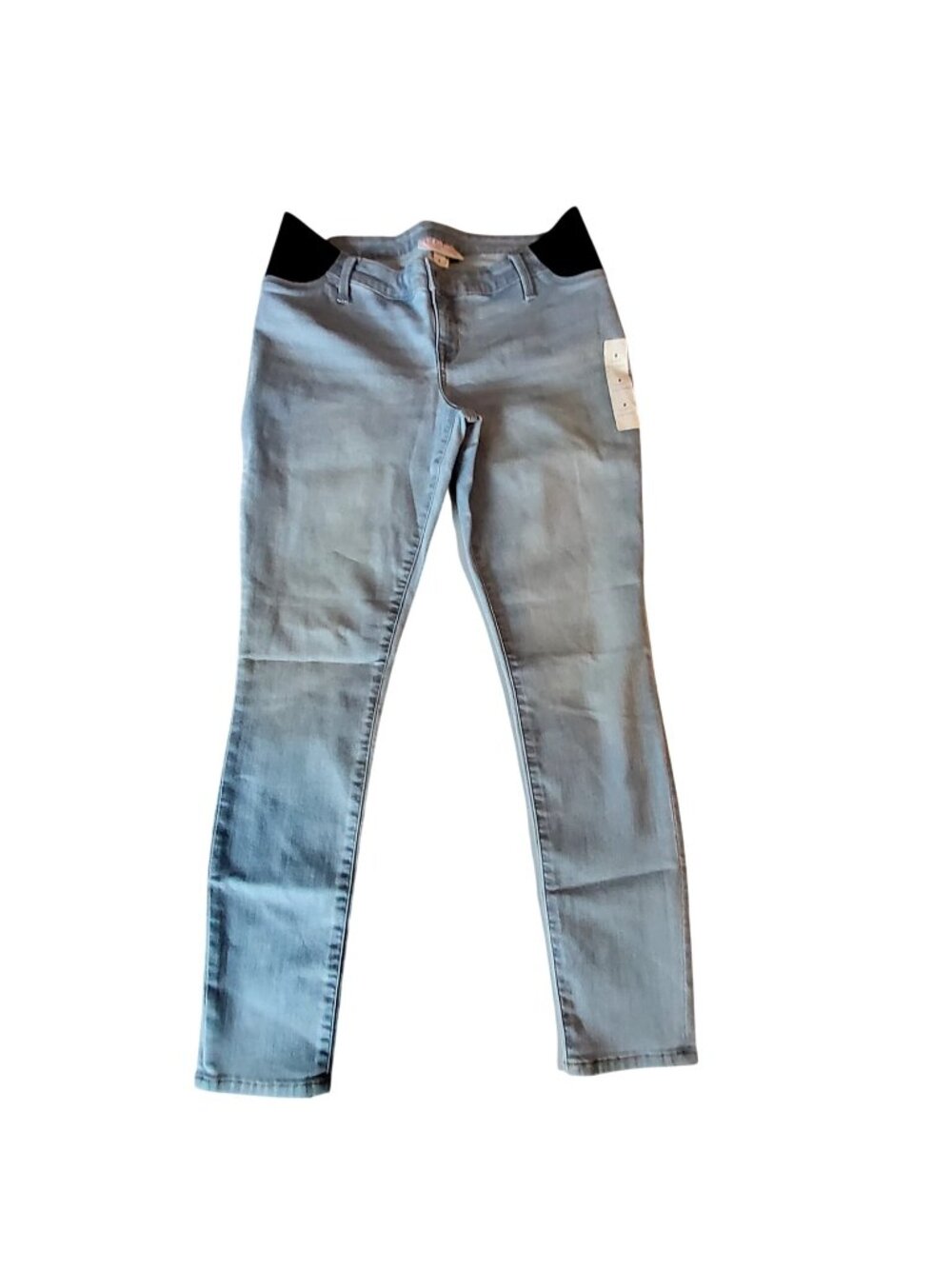 Isabel Maternity By Ingrid & Isabel Skinny Jeans Light Wash Super Stretch Size 8